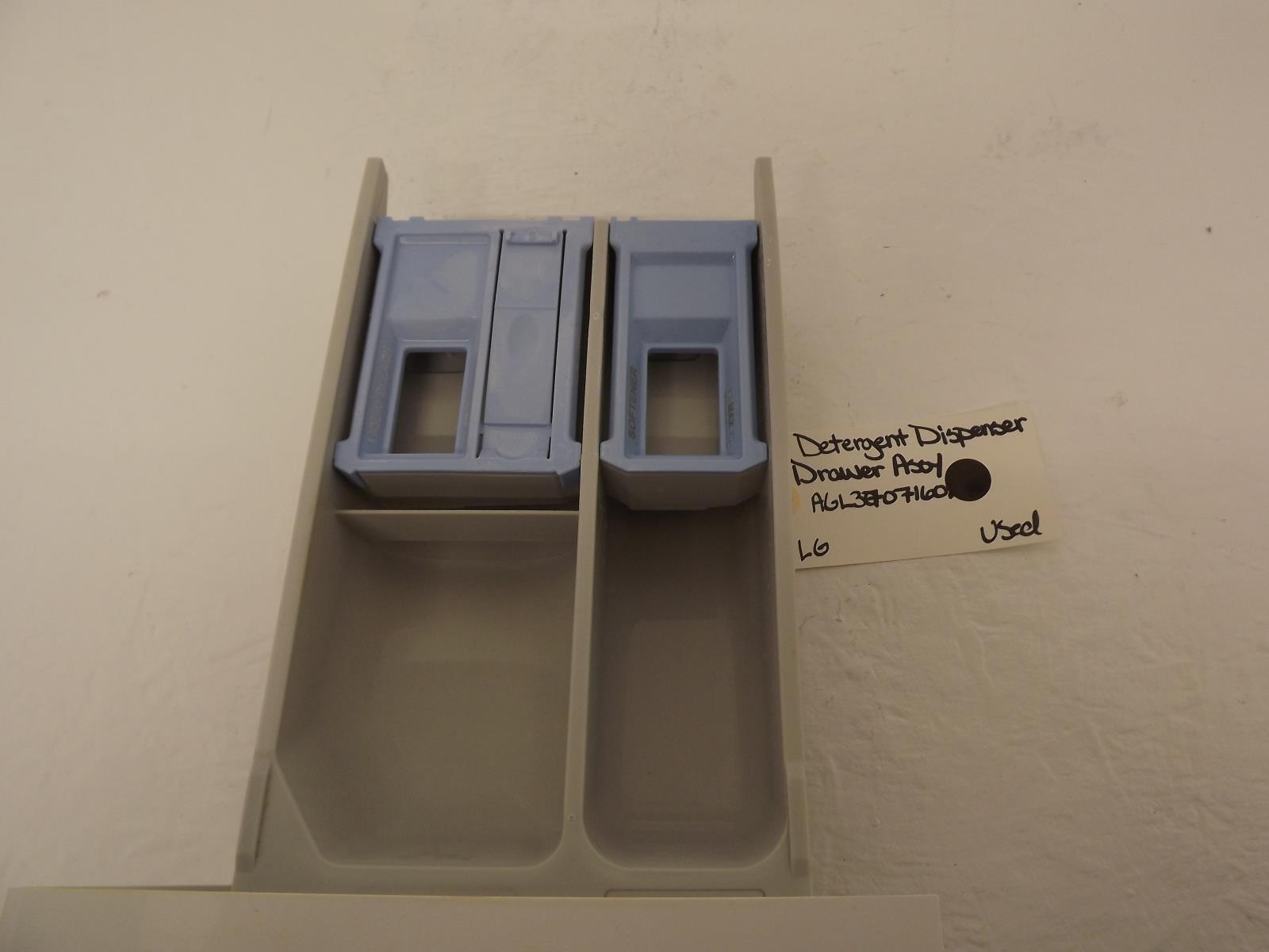 LG Washer AGL37071601 Detergent Dispenser Drawer Assy Used LG Washer AGL37071601 Detergent Dispenser Drawer Assy Used
